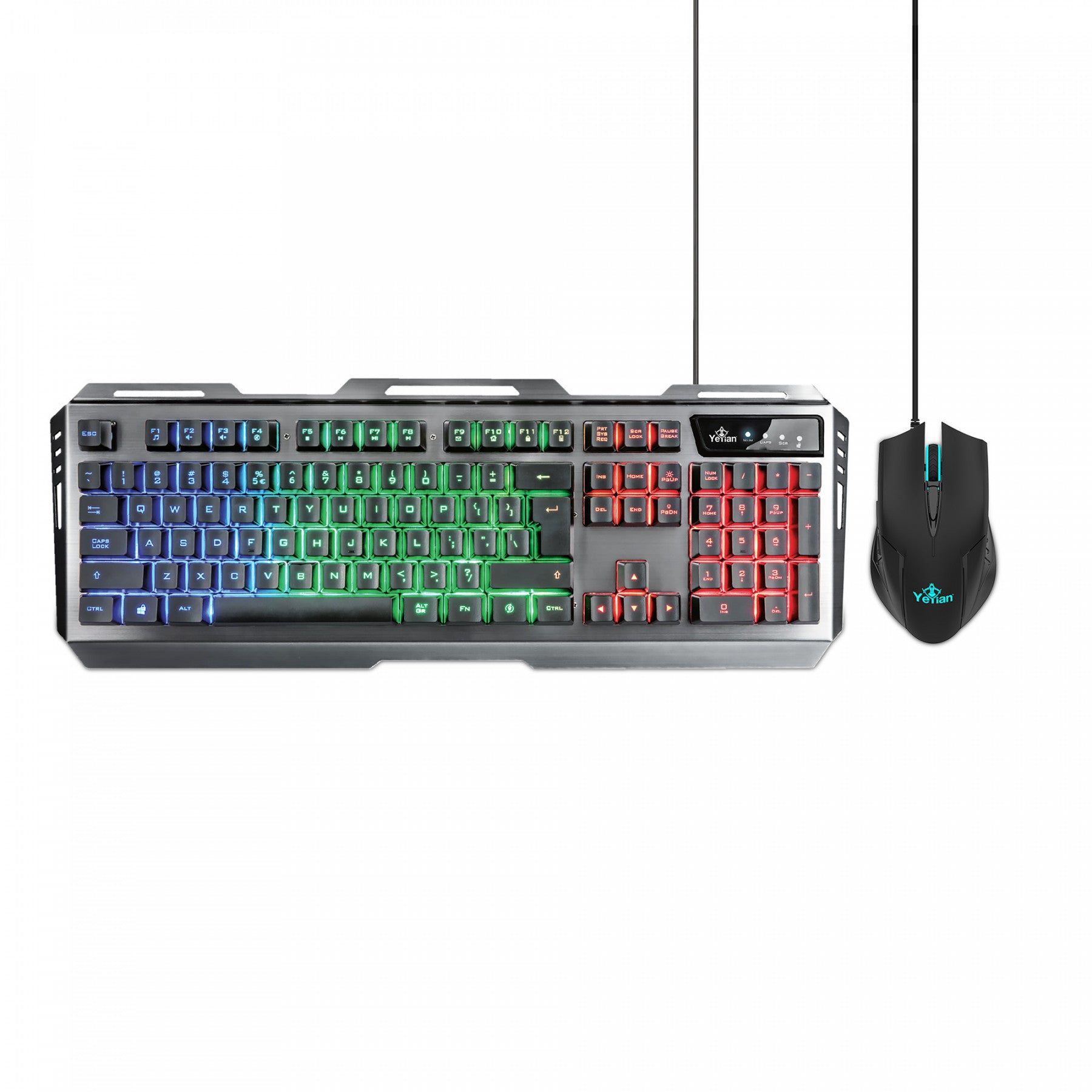 YEYIAN KIT DE TECLADO Y MOUSE GAMER PHOENIX SERIE 3000 - 105 TECLAS, RETROILUMINACION LED, USB, MOUSE 6 BOTONES, SENSOR PIXAT - MODELO. YKP-20706 YEYIAN KIT DE TECLADO Y MOUSE GAMER PHOENIX SERIE 3000 - 105 TECLAS, RETROILUMINACION LED, USB, MOUSE 6 BOTONES, SENSOR PIXAT - MODELO. YKP-20706